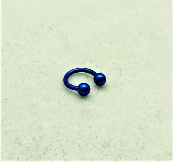 316L CERRAHİ ÇELİK PİERCİNG 6 MM DİŞ,DUDAK,KIKIRDAK,TRAGUS,KAŞ,KULAK SMİLEY PİERCİNG-0VP138 - 9