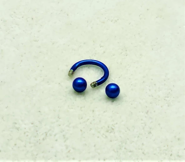 316L CERRAHİ ÇELİK PİERCİNG 6 MM DİŞ,DUDAK,KIKIRDAK,TRAGUS,KAŞ,KULAK SMİLEY PİERCİNG-0VP138 - 10