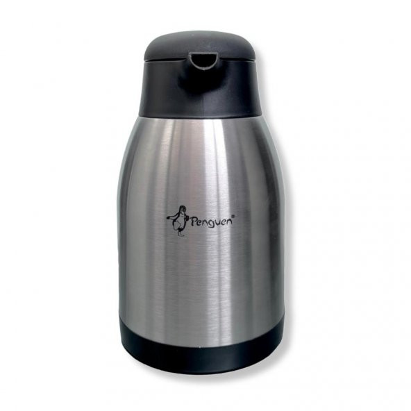 Sürahi Çay Termosu - 2 LT - Çift Kat Çelik - Penguen (PNG-1200P) - 2