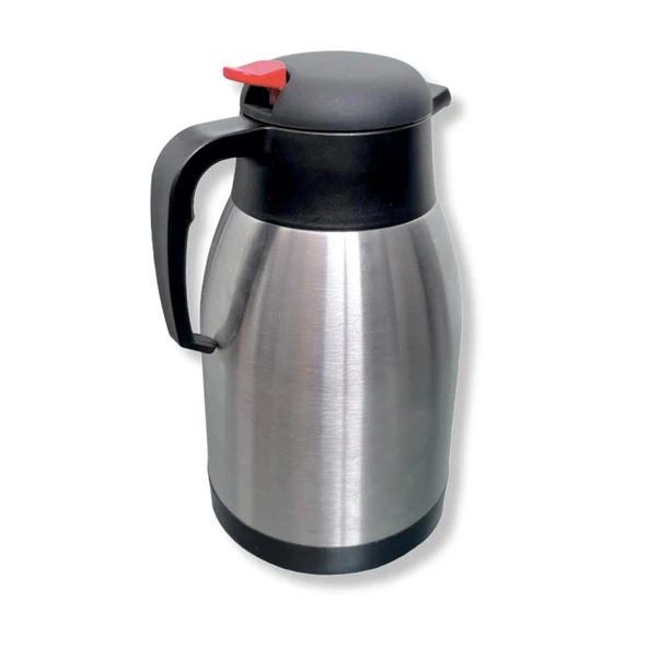 Sürahi Çay Termosu - 2 LT - Çift Kat Çelik - Penguen (PNG-1200P) - 7