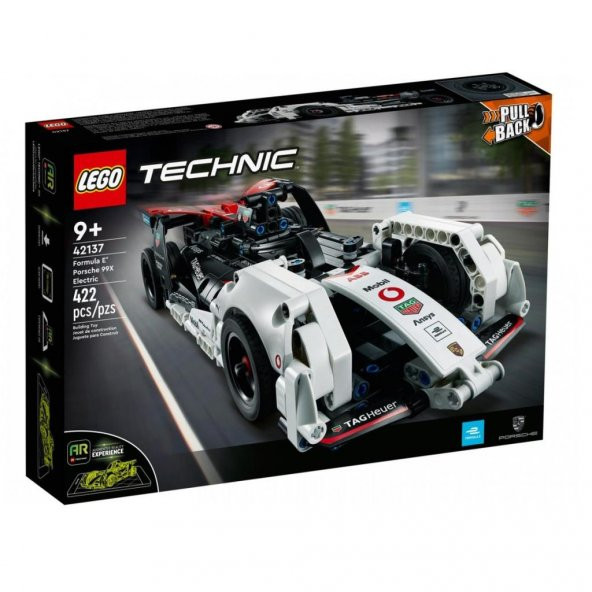 LEGO® Technic - Formula E® Porsche 99X Electric, 422 parça 42137