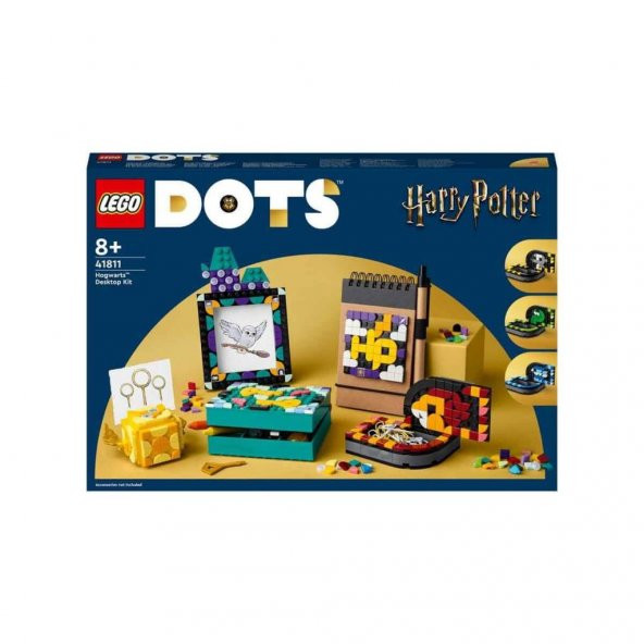 LEGO® Dots Harry Potter™ Hogwarts™ Masaüstü Seti 856 parça 41811