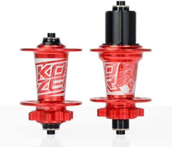 Koozer Xm490 Ön Arka Rulmanlı Göbek Seti 32 Delik Qr Mandallı 6 Vida Disk Uyumlu - 3