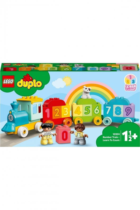 Lego Duplo® İlk Sayı Treni - Saymayı Öğren 10954 -Küçük Çocuklar İçin Oyuncak Yapım Seti (23 Parça) - 3