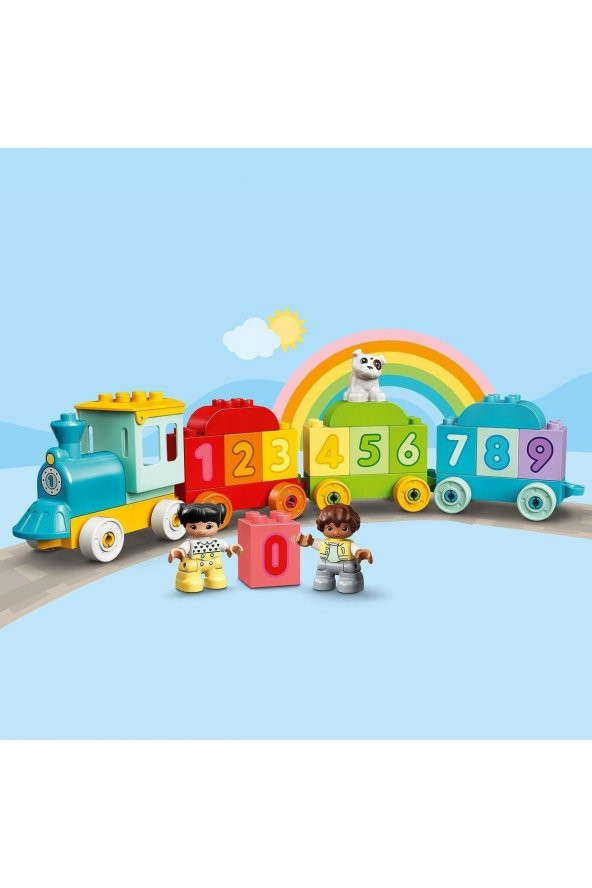 Lego Duplo® İlk Sayı Treni - Saymayı Öğren 10954 -Küçük Çocuklar İçin Oyuncak Yapım Seti (23 Parça) - 6