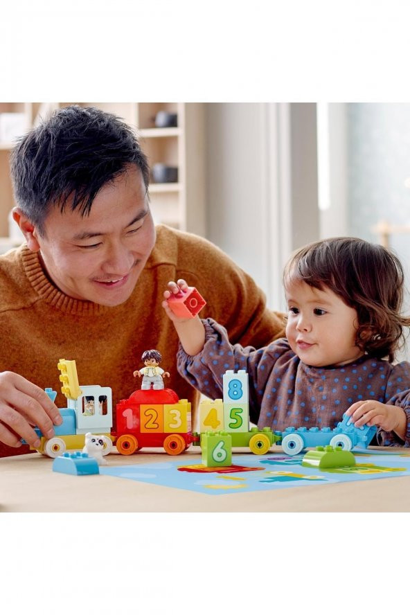 Lego Duplo® İlk Sayı Treni - Saymayı Öğren 10954 -Küçük Çocuklar İçin Oyuncak Yapım Seti (23 Parça) - 8