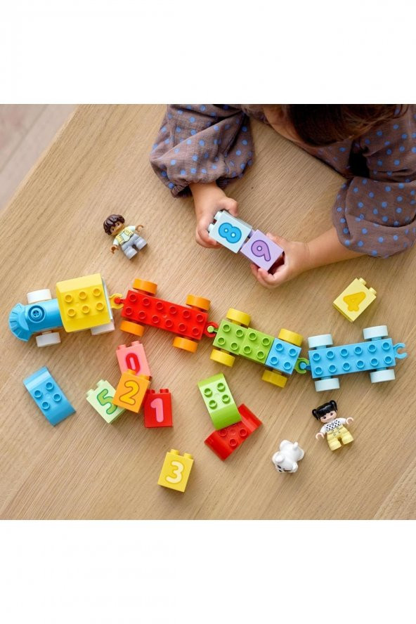 Lego Duplo® İlk Sayı Treni - Saymayı Öğren 10954 -Küçük Çocuklar İçin Oyuncak Yapım Seti (23 Parça) - 9