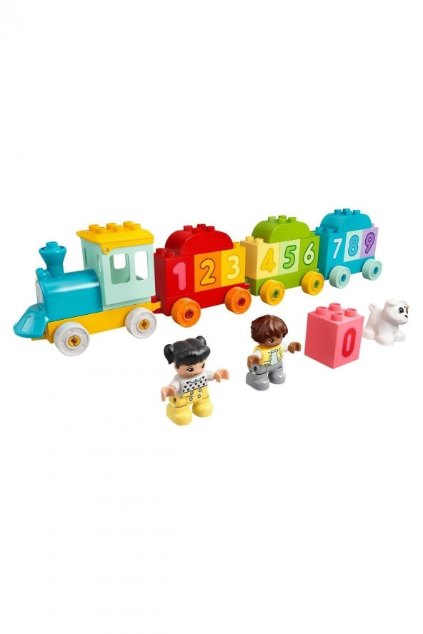 Lego Duplo® İlk Sayı Treni - Saymayı Öğren 10954 -Küçük Çocuklar İçin Oyuncak Yapım Seti (23 Parça)