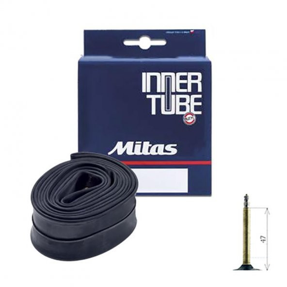 Mitas 28/29x1.75/2.45 Fv47 İnce Sibop Bisiklet İç Lastiği LSI-509