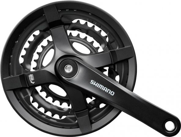 Shimano FC-TY501 Bisiklet Üçlü Aynakol Seti 6/7/8 Vites 42/34/24T 170mm - 4