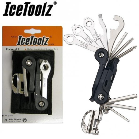 IceToolz Çantalı Bisiklet Alet Seti No:22 - 3