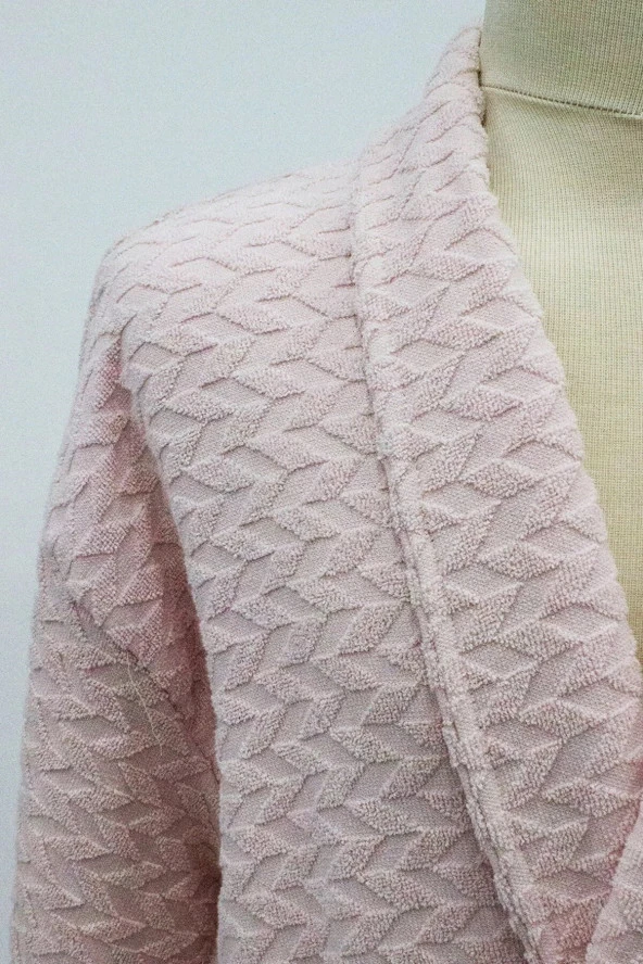 DURNES Gala Majestic Seri Pamuklu Bornoz Haki  ( 100 COTTON) - 7