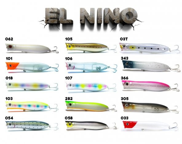 Fujin Elnino EN-130SW 13cm 31.5gr Maket Balık 107 - Resim 2