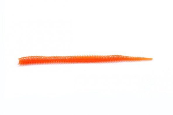 Fujin Mad Worm 9cm LRF Silikonu Orange - Resim 2