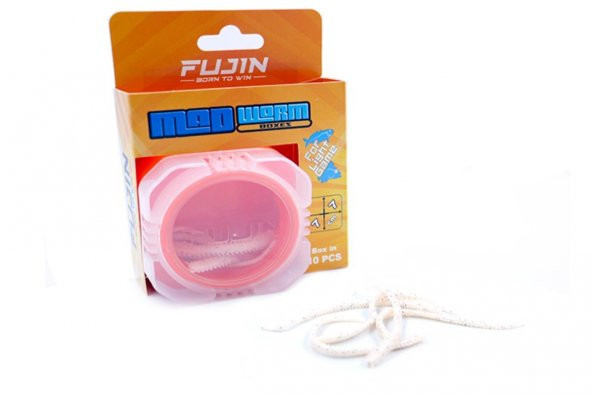Fujin Mad Worm 9cm LRF Silikonu White ürün görseli