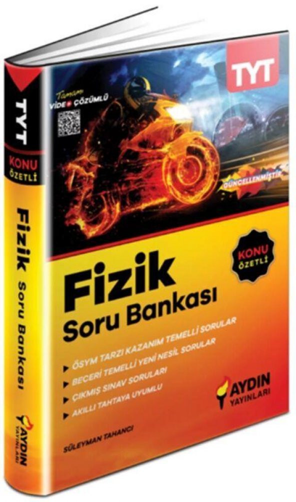 TYT Fizik Konu Özetli Soru Bankası Aydın Yayınları ürün görseli 1