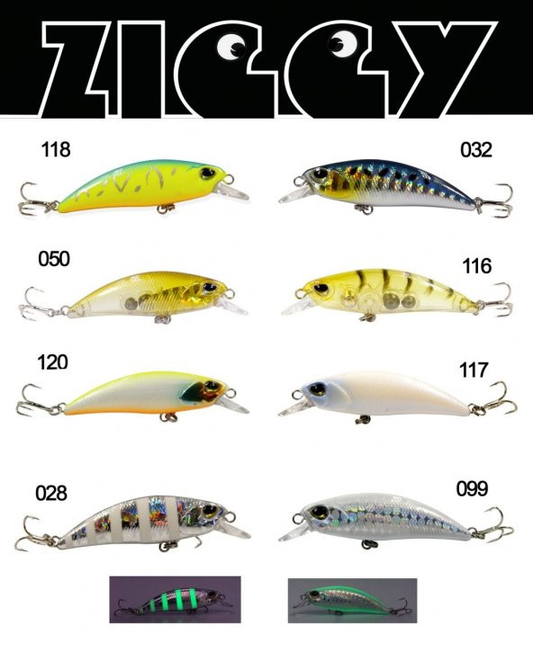 Fujin Ziggy 50mm 3.6gr Lrf Maket Balık 120 Nacre Lemon - 2