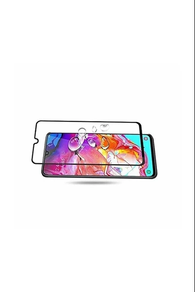 Samsung A70 Uyumlu 9d Tam Kaplayan Parmak Izi Bırakmayan Ekran Koruyucu Film - 3