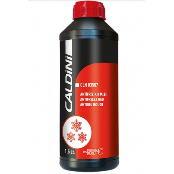 Caldini 1,5 Lt Caldini Kırmızı Antifriz Caldini