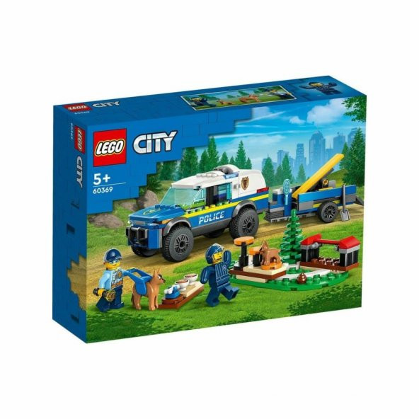 Lego City Mobil Polis Köpeği Eğitimi 197 parça 60369