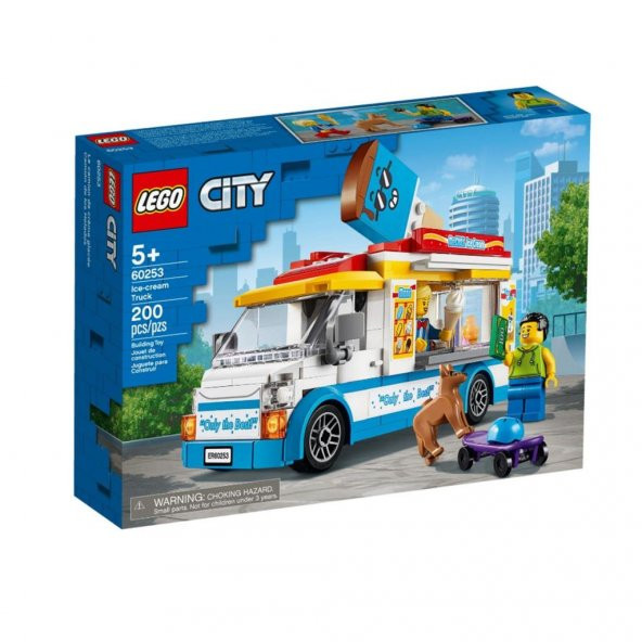LEGO® City Dondurma Arabası 200 parça 60253 - 1