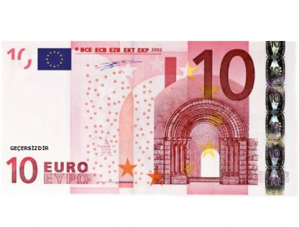 Şaka Parası - 100 Adet 10 Euro - 1