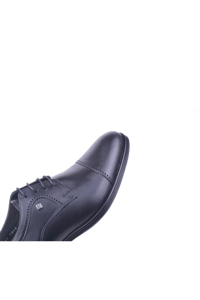 Fosco 7066-1 Erkek Hakiki Deri Klasik Kauçuk Ayakkabı - 5