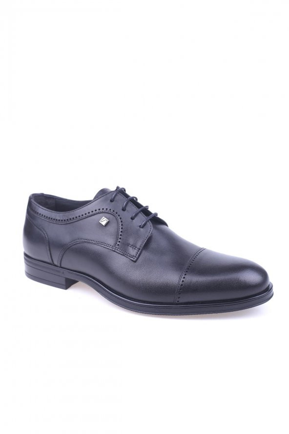 Fosco 7066-1 Erkek Hakiki Deri Klasik Kauçuk Ayakkabı