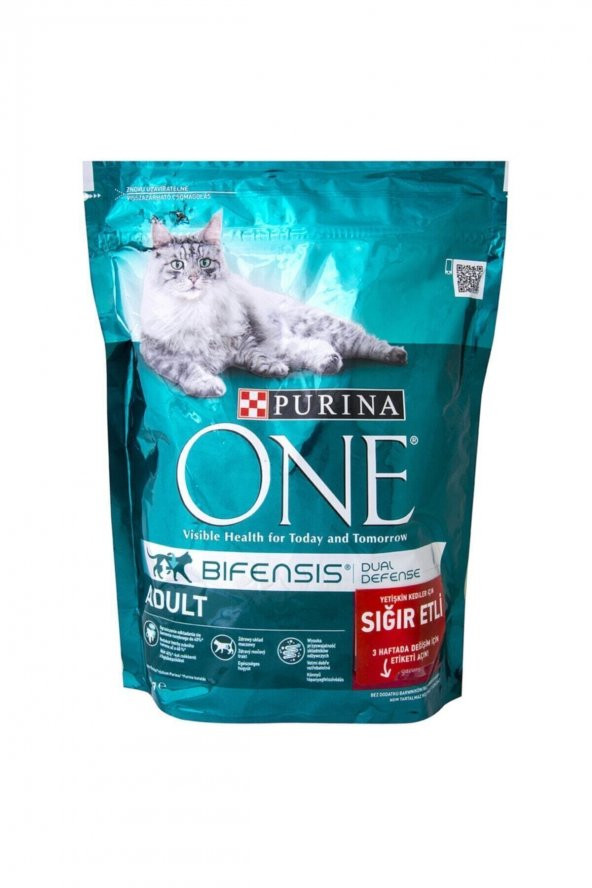 Purina One One Sığır Etli Kuru Kedi Maması 800 gr
