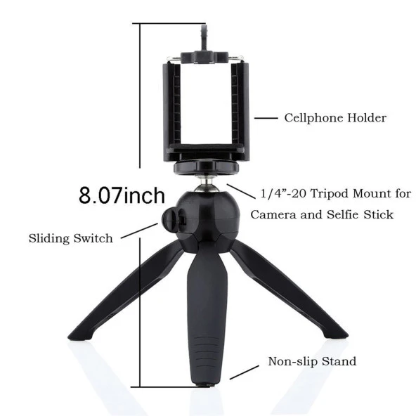 Valkyrie Profesyonel Mini Tripod Monopod - 7