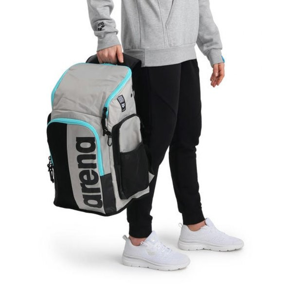 Arena Spiky III Backpack 45 Ice-Sky Yüzücü Sırt Çantası 005569104 Gri - 5