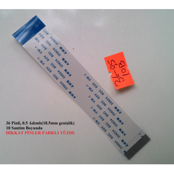 Awm 20624 80C 60V Vw-1 Flex Kablo 36-0.5-10B