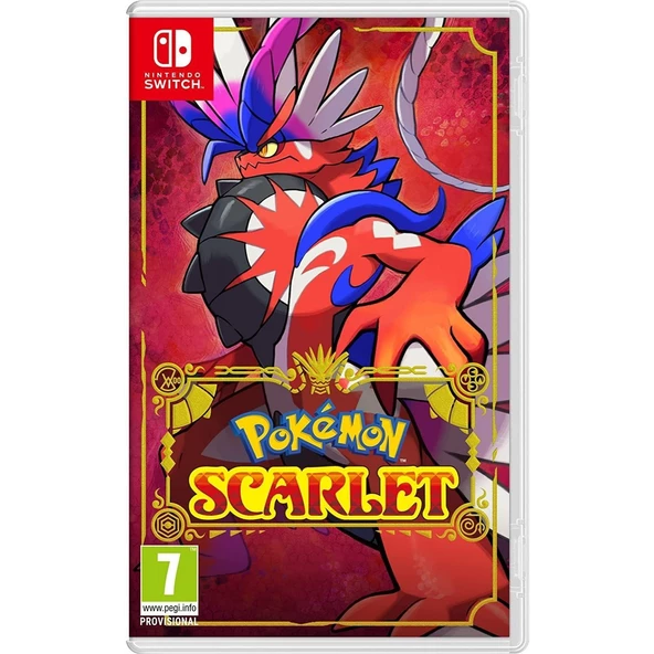 Pokemon Scarlet Nintendo Switch Oyun