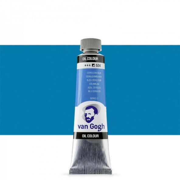 Talens Van Gogh Yağlı Boya 40ml Seri 2 534 Cerulean Blue ürün görseli 1