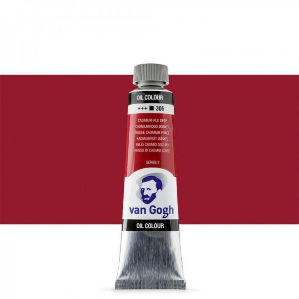 Talens Van Gogh Yağlı Boya 40ml Seri 2 306 Cadmium Red D - 1