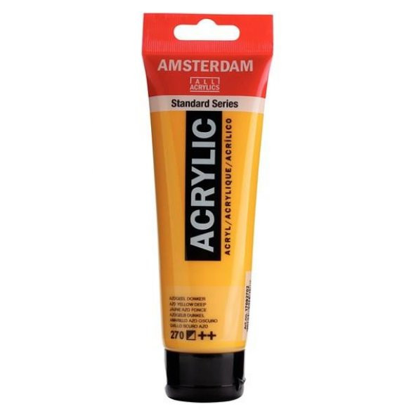 Amsterdam Akrilik Boya 120ml Tüp  AZO YELLOW DEEP 270