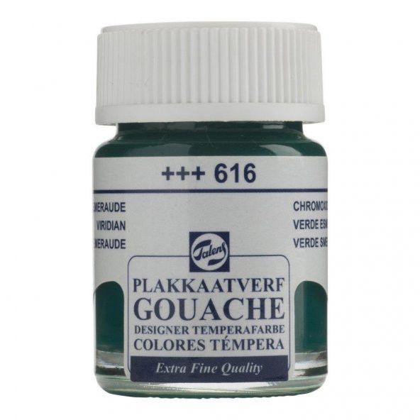 Talens Guaj Boya Cam Şişe 16ml 616 Viridian ürün görseli 1