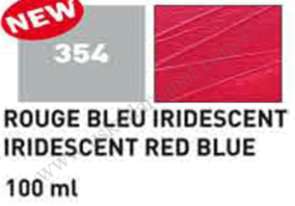 Pebeo Studio Akrilik Boya 100ml Tüp 354 Red Blue metallic ürün görseli 1