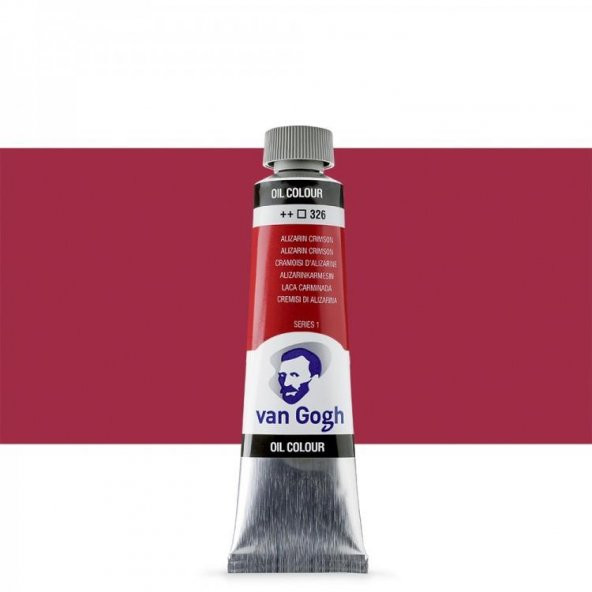 Talens Van Gogh Yağlı Boya 40ml Seri 1 326 Alizarin Crimson ürün görseli 1