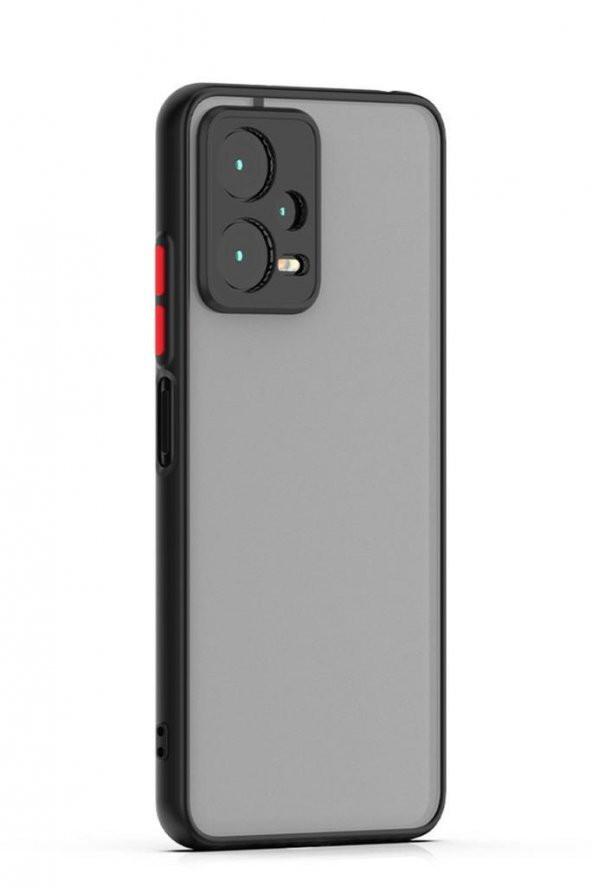 Xiaomi Redmi Note 12 5G Kılıf Mat Yüzey Kamera Korumalı Silikon