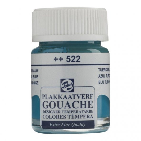 Talens Guaj Boya Cam Şişe 16ml 522 Turquoise Blue - 1