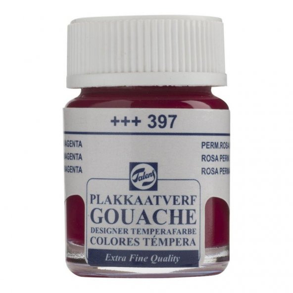 Talens Guaj Boya Cam Şişe 16ml 397 Permanent Rose Magenta