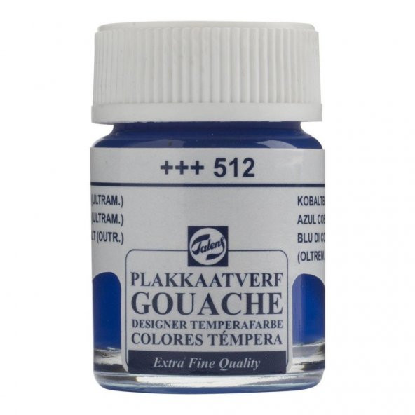 Talens Guaj Boya Cam Şişe 16ml 512 Cobalt Blue - 1