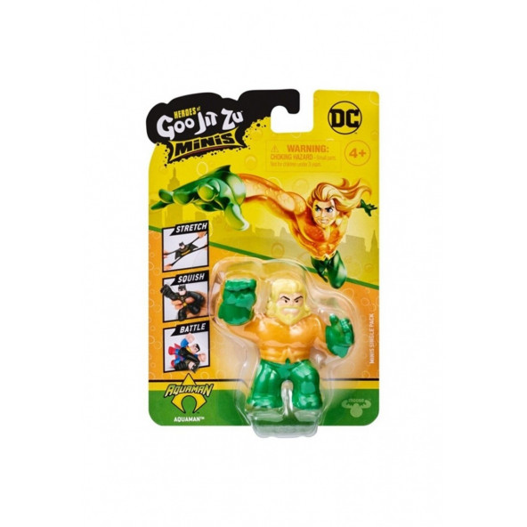 GIOCHI PREZIOSI Goojitzu Dc Minis Aquaman