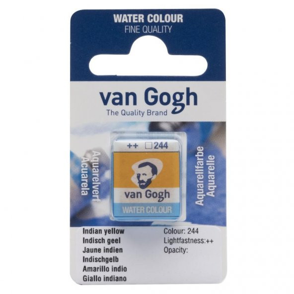 Talens Van Gogh Tablet Suluboya 1/2 İndian Yellow 244