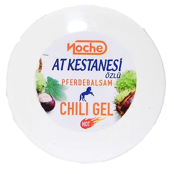 Noche Atkestanesi Özlü Isıtıcı Jeli Pferdebalsam Chili Hot Gel 20ML