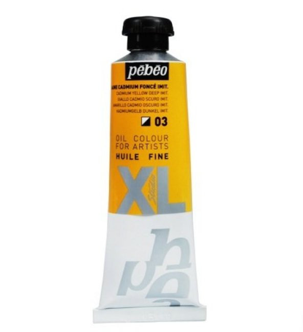 Pebeo Huile Fine XL Yağlı Boya 37ml 03 Cadmium Yellow Deep Hue ürün görseli 1