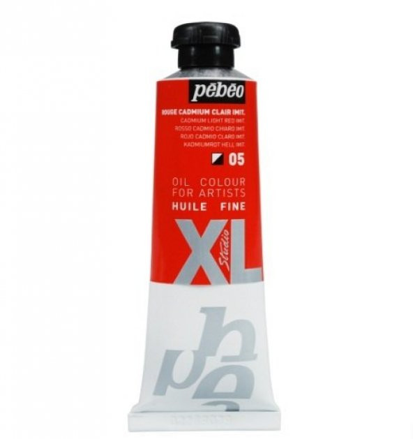 Pebeo Huile Fine XL Yağlı Boya 37ml 05 Cadmium Light Red Hue ürün görseli 1