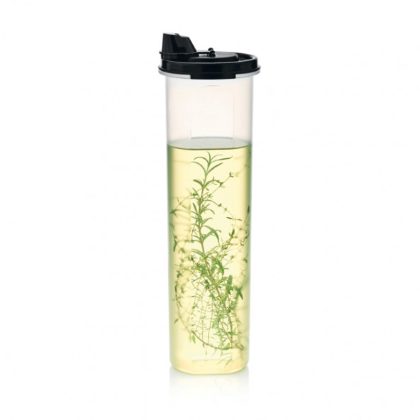 TUPPERWARE Siyah Oval Zeytinyağlık 1.1 lt Yağdanlık - 3