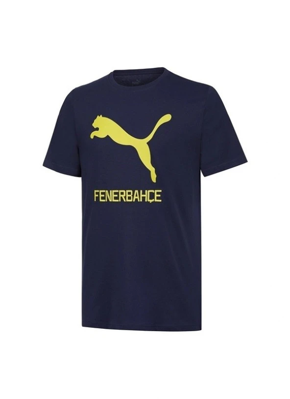 Puma Fenerbahçe Cat Tee Erkek Fenerbahçe Futbol Tişörtü 77313601